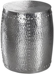 Beistelltisch Pedro D: ca. 42cm Silberfarben