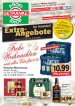 Profi Getränke Shop Wochenangebote - bis 28.12.2019