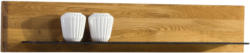Wandboard in 120/22/22 cm Eichefarben