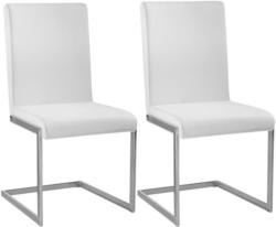 Schwingstuhl-Set Charisse 2-Er Set Weiß