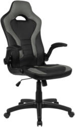 Gamingstuhl in Grau, Schwarz