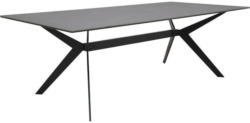 Couchtisch In Metall, Glas 115/60/40 Cm