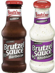 Bautz'ner Brutzel Sauce versch. Sorten, jede 250-ml-Flasche