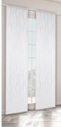 Schiebevorhang Wave, weiß, ca. 60 x 245cm