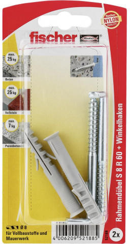fischer Rahmendübel S 8 RW