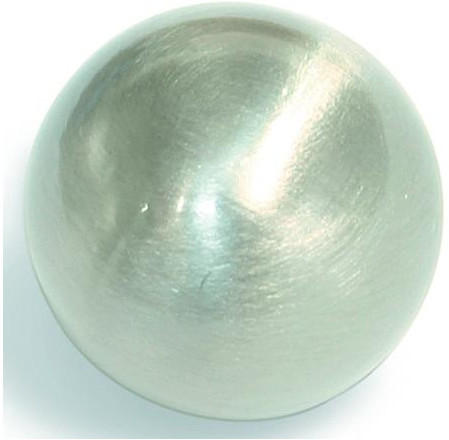 Endknopf Kugel Ø 16, silber