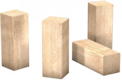 Eckstäbchen für Laminat-Sockelleiste Hickory ca. 22 x 22 x 60 mm