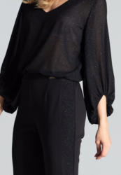 FIGL Stoffhose mit Glitzer-Streifen »M689«