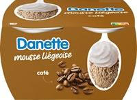Mousse liégeoise Café Danette Danone