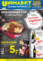 Unimarkt Unimarkt Sonderflugblatt - gültig von 27.12. bis 31.12. - bis 31.12.2019