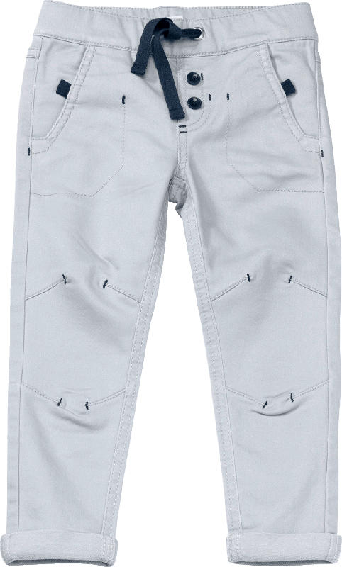 ALANA Kinder Hose, Gr. 98, in Bio-Baumwolle, recyceltem Polyester und Elasthan, grau