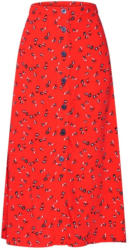 Rock ´BUTTON THRU MIDI SKIRT´