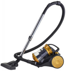 WKM Bodenstaubsauger CVC-800.1G beutellos schwarz/goldfarbig