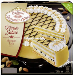 Coppenrath & Wiese Feinste Sahne Marzipan Torte oder Mousse au Chocolat gefroren, jede 1250/1200-g-Packung und weitere Sorten