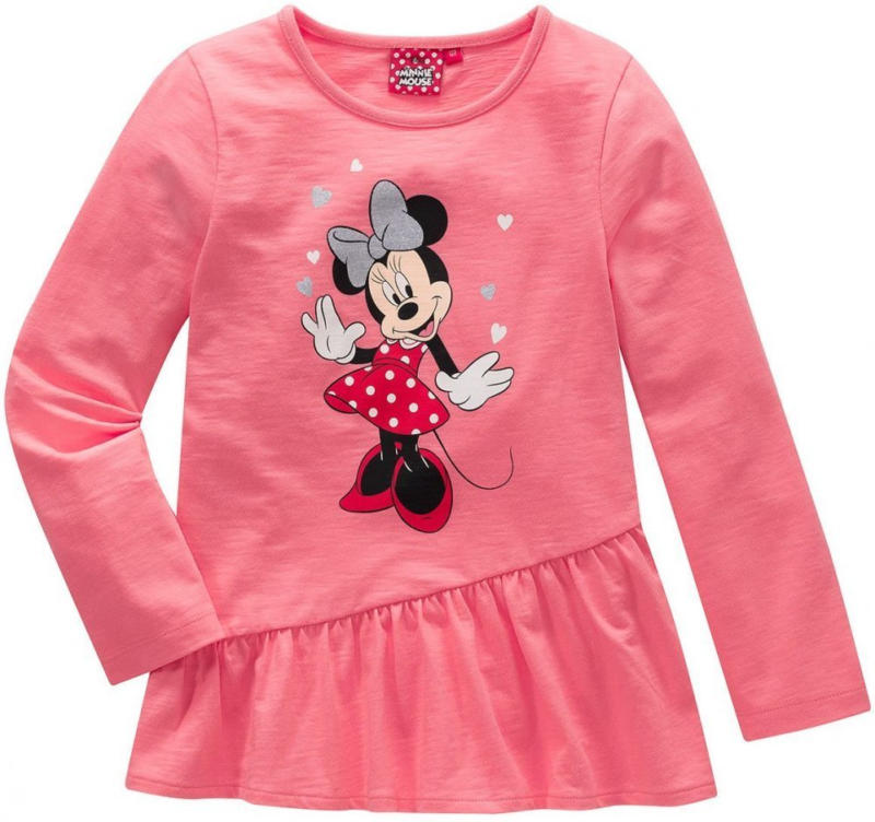Minnie Maus Langarmshirt mit Volant