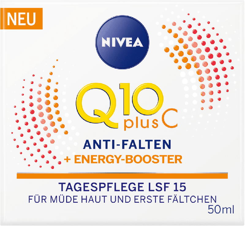 NIVEA Tagescreme Q10plusC Anti-Falten Energy Booster LSF 15
