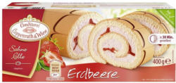 Coppenrath & Wiese Sahne Rolle Erdbeere oder Zitrone gefroren, jede 400-g-Packung und weitere Sorten