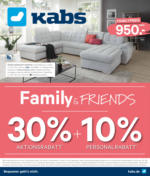 Kabs PolsterWelt Kiel Family & Friends 30 % Aktionsrabatt - bis 11.02.2020