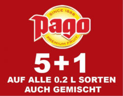 Pago-Säfte 5+1 GRATIS