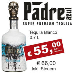 Padre Azul Premium Tequila Blanco