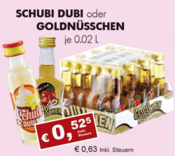 Schubi Dubi oder Goldnüsschen Miniaturen