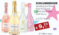 Schlumberger Sparkling Brut/Rosé/White Secco/Rosé Secco