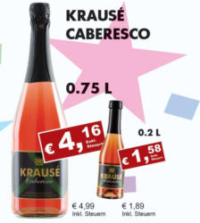 Krausé Caberesco Rosé Frizzante