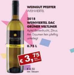 2018 Weinviertel DAC Grüner Veltliner Goldberg
