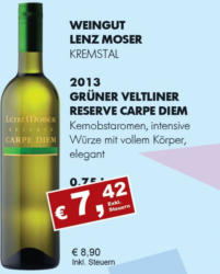 2013 Grüner Veltliner Reserve Carpe Diem