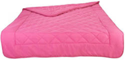 Microfaser Leichtsteppbett pink 135 x 200 cm