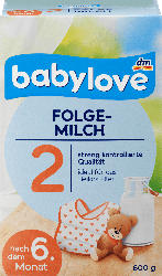 babylove Folgemilch 2 nach dem 6. Monat