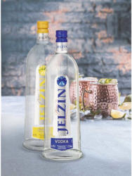 Boris Jelzin Vodka, Citron oder Currant 37,5/37,5/37,5 % Vol., jede 0,7-l-Flasche
