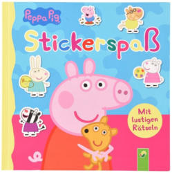 Peppa Pig Rätselbuch mit Stickern
