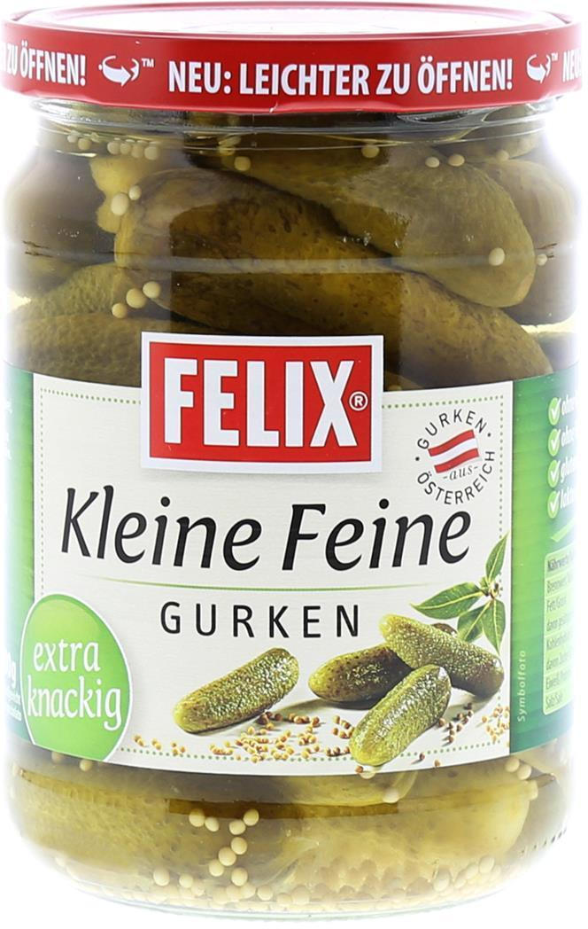 Felix Kleine Feine Gurken süß-sauer nur € 2,39 - BILLA - Angebot ...