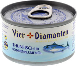 Vier Diamanten Thunfisch in Öl