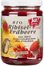 Ja! Natürlich Bio Ribisel-Erdbeere Fruchtaufstrich