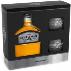 Jack Daniel's Gentleman Jack mit 2 Gläsern