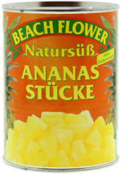 Beach Flower Ananas-Stücke Natursüß