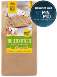 Simply Bread Bio Lebensfreude Backmischung