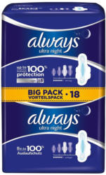 Always Binden Ultra Night 18 Stück