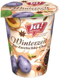 Ja! Natürlich Winterzeit Bio-Zwetschke-Chai