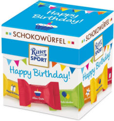 Ritter Sport Schokowürfel Happy Birthday