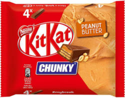 KitKat Chunky Peanut Butter 4er