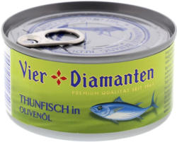 Vier Diamanten Thunfisch In Olivenöl