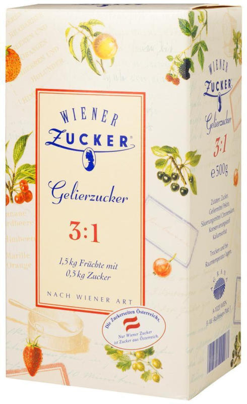 Wiener Zucker Gelierzucker 3:1
