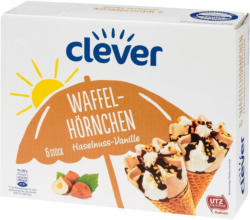 Clever Eis Stanitzel Haselnuss