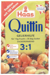 Haas Quittin 3:1 Gelierhilfe Zuckersparend