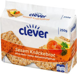 Clever Sesam Knäckebrot