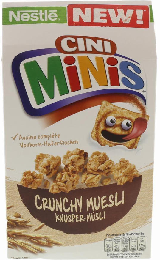 Nestlé Cini Mini Knusper Müsli ️ Online von BILLA - wogibtswas.at