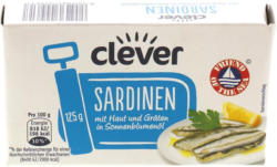 Clever Sardinen in Sonnenblumenöl